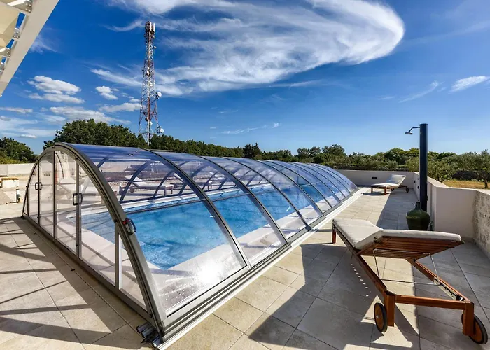 Andamalu With Heated Pool Villa Zaton (Zadar)
